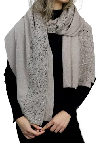 Beige Knitted Scarf