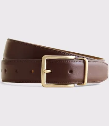Classic Brown Leather Belt