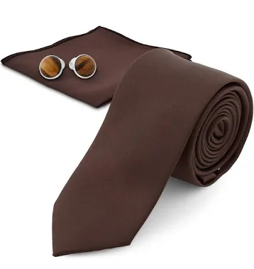 Brown Tie Set