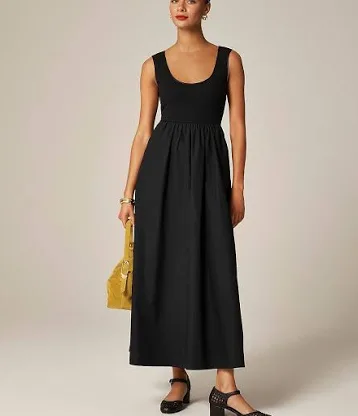 Sleeveless Black Maxi Dress