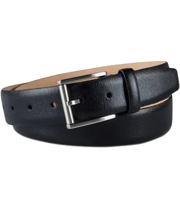 Classic Black Leather Belt