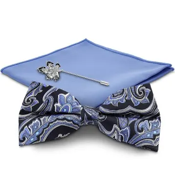 Paisley Bow Tie Set