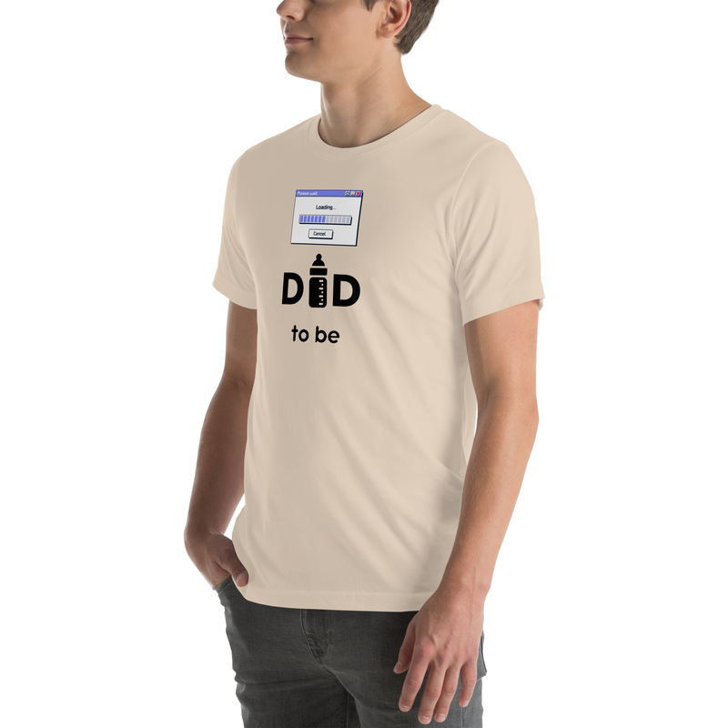 Dad to be Unisex t-shirt new daddy announcement. Great for Father's Day