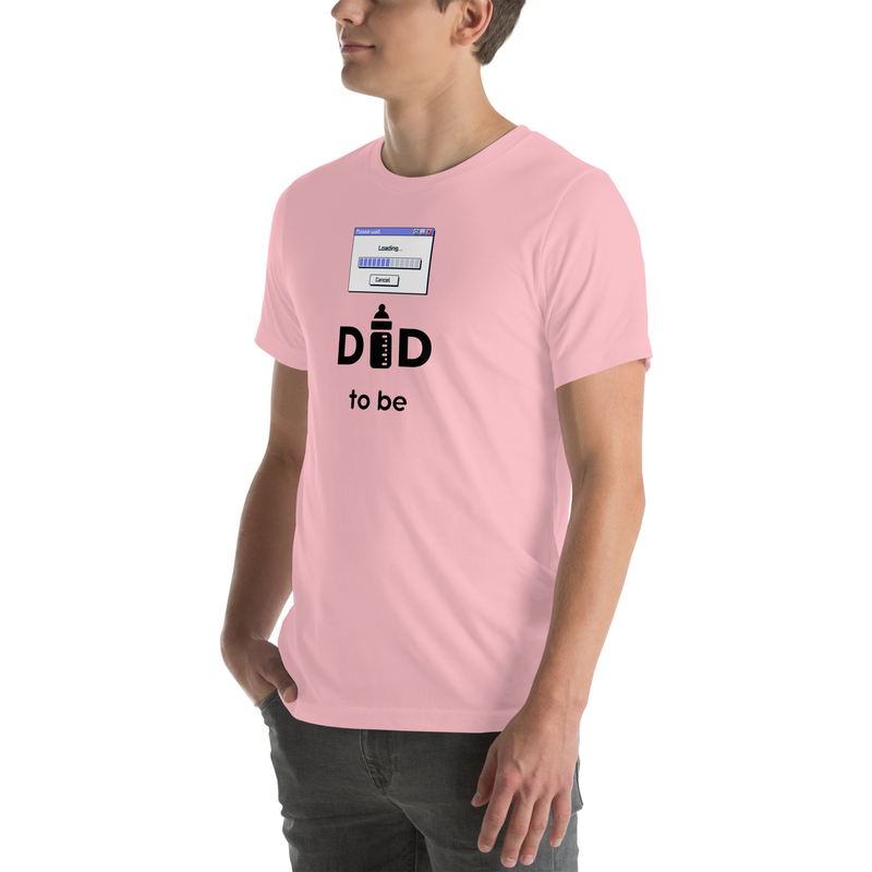 Dad to be Unisex t-shirt new daddy announcement. Great for Father's Day
