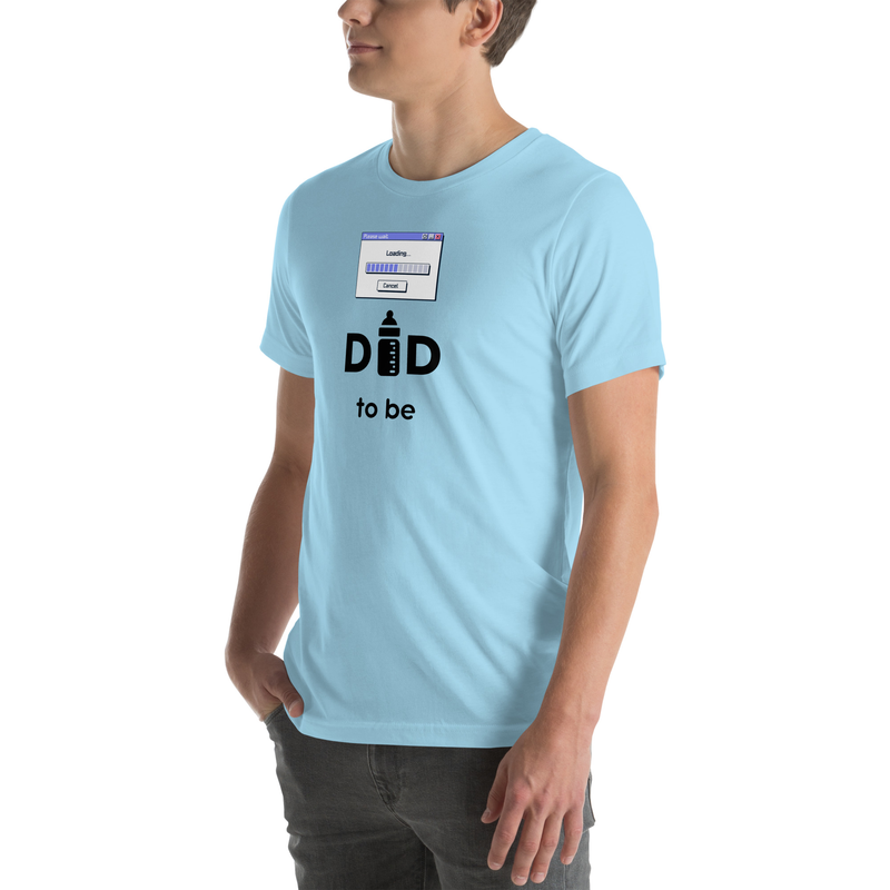 Dad to be Unisex t-shirt new daddy announcement. Great for Father's Day