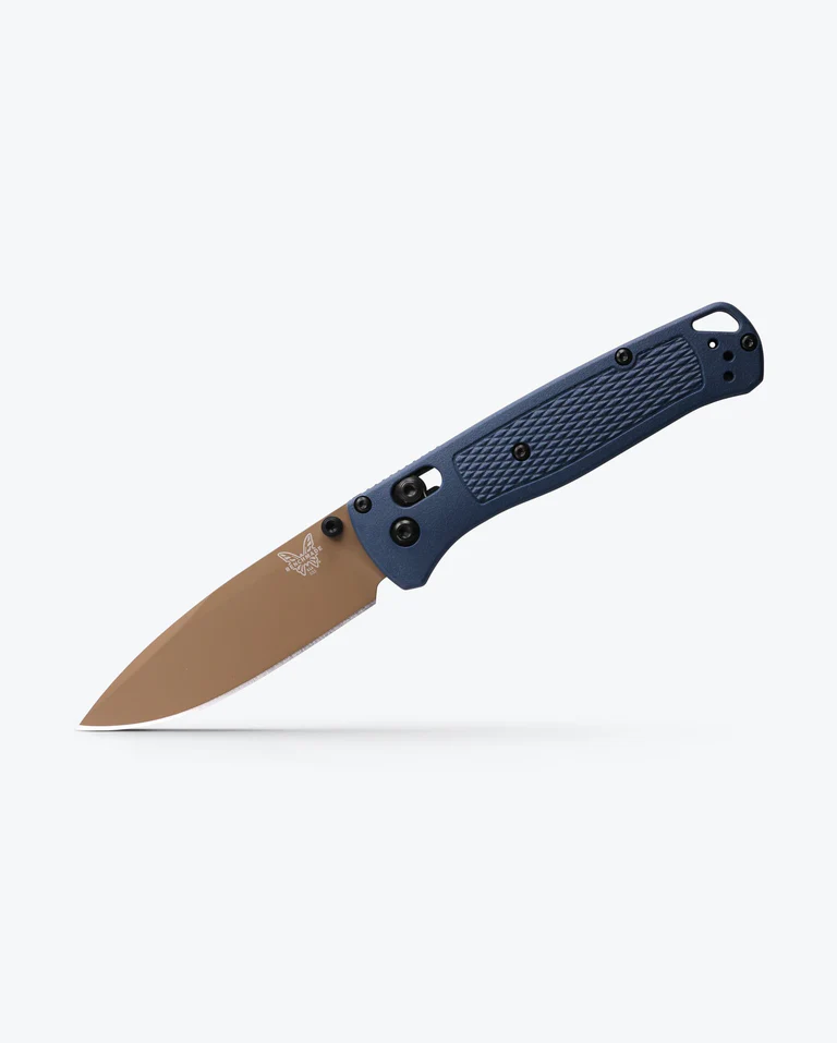 Benchmade Bugout Crater Blue Grivory