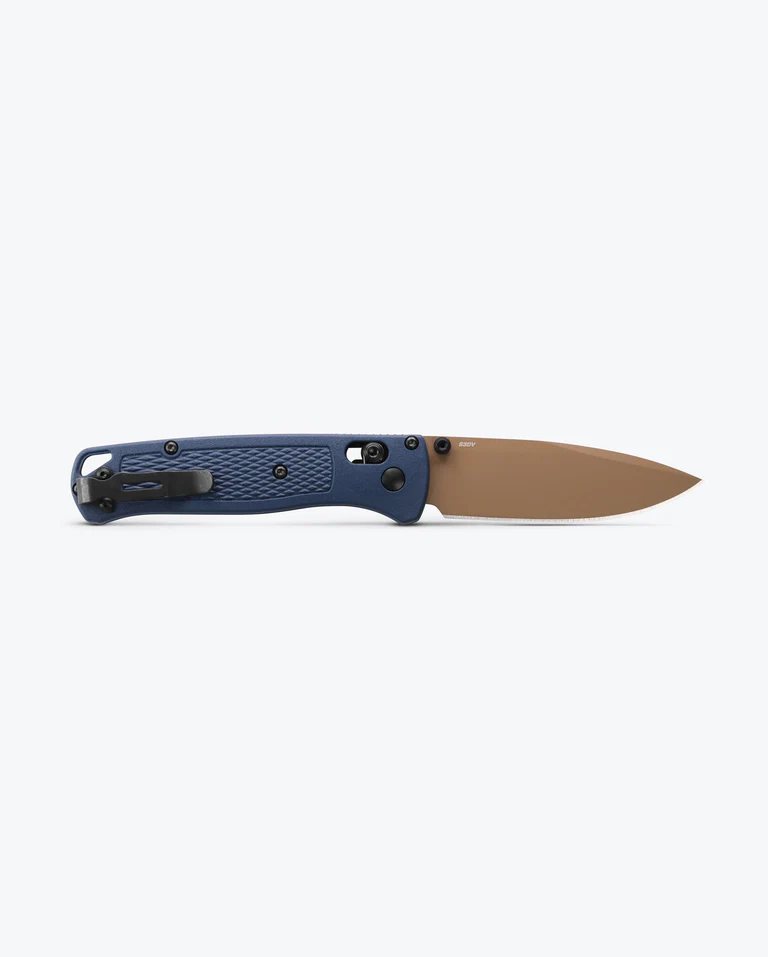 Benchmade Bugout Crater Blue Grivory