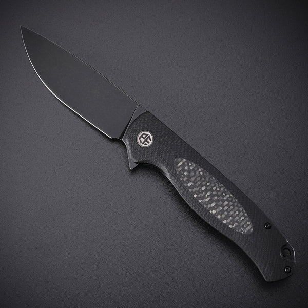 Petrified Fish Stamp Black Carbon Fiber