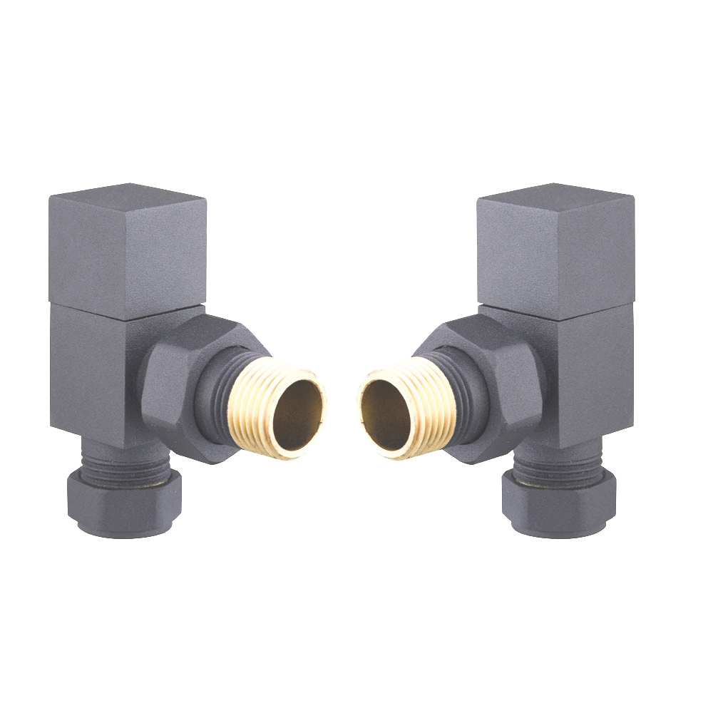Angled Manual Valve Set- Square