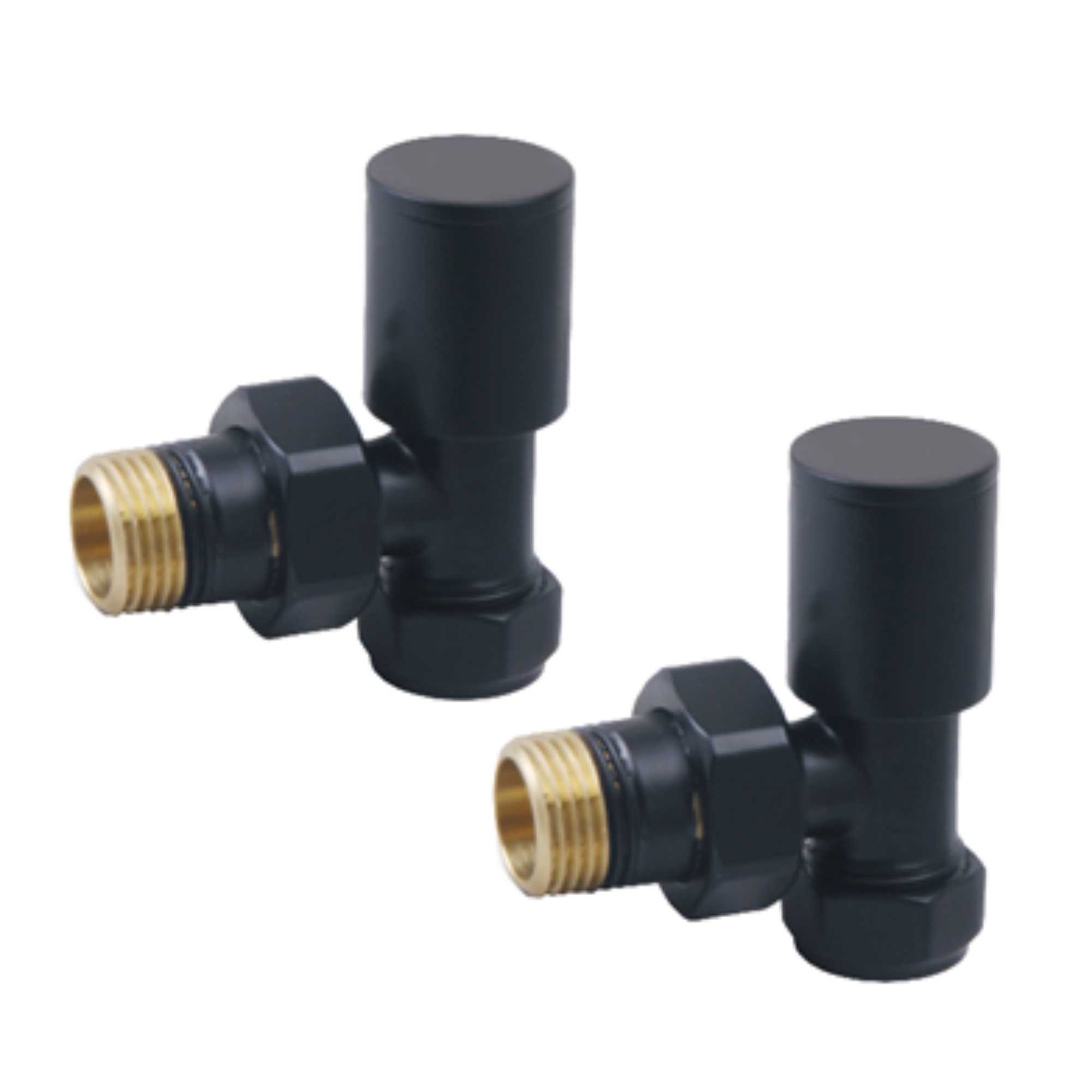 Angled Manual Valve Set- Round