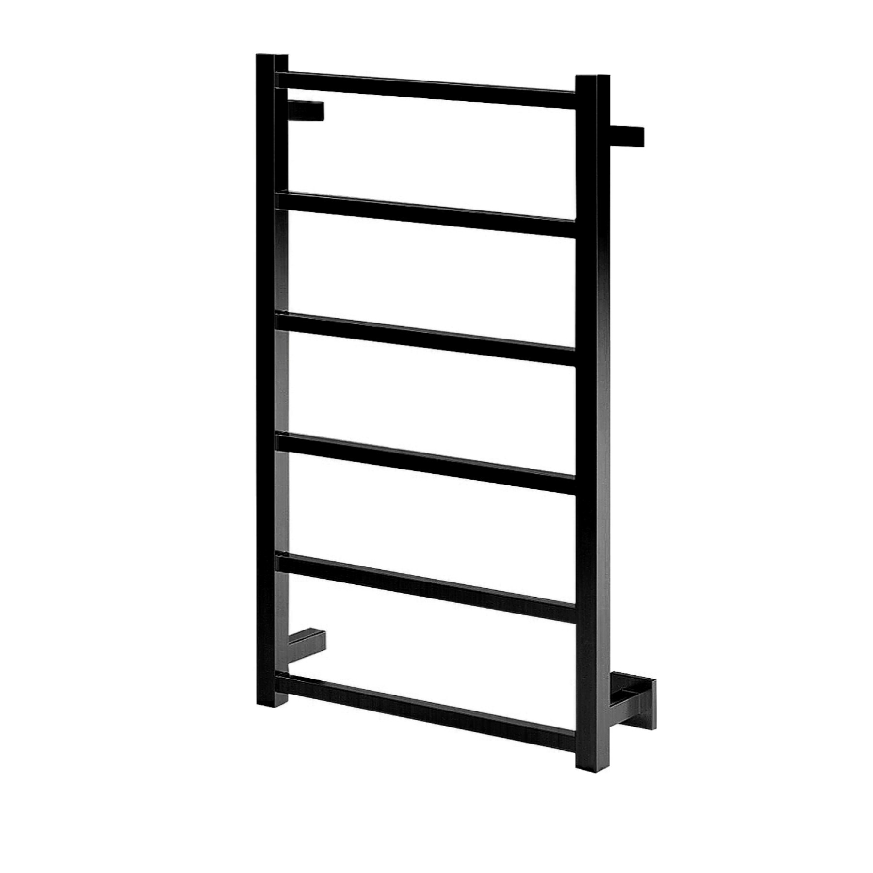 Tushingham Dry Electric Towel Rail -  Brushed Black Chrome