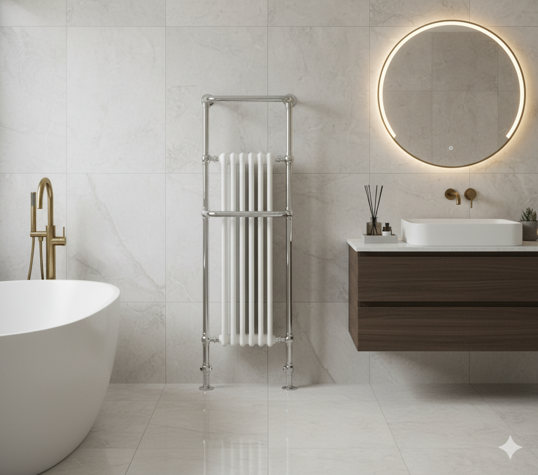 Shropshire Traditional Towel Radiator