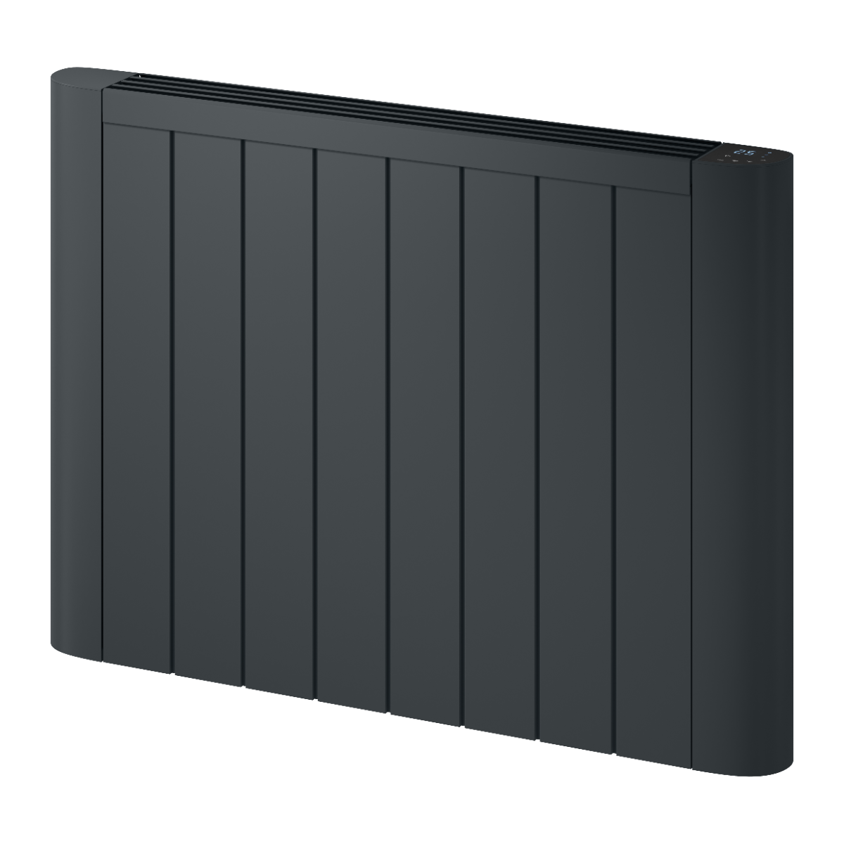 Serre Anthracite Electric Aluminium Radiator