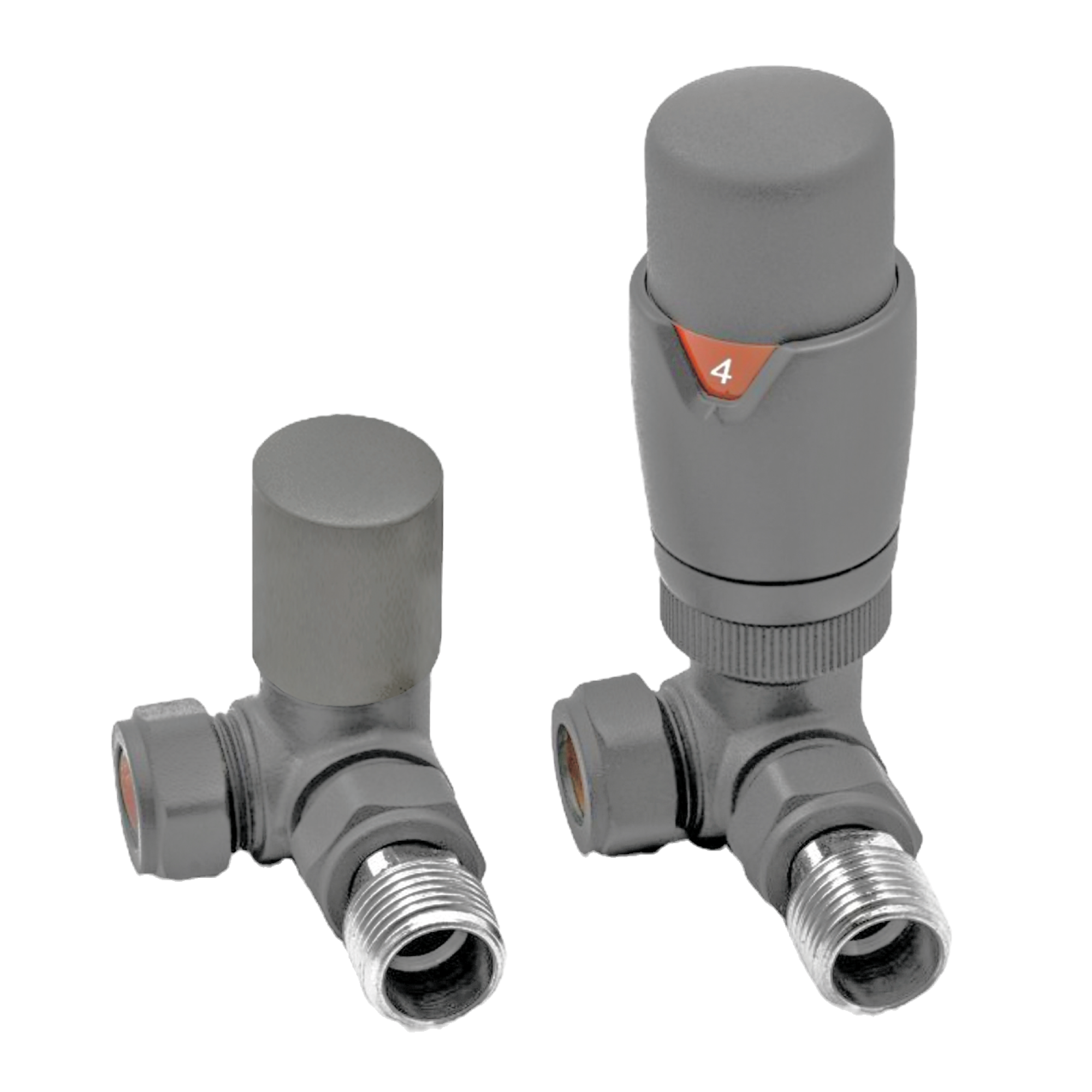 Corner TRV and lockshield Set