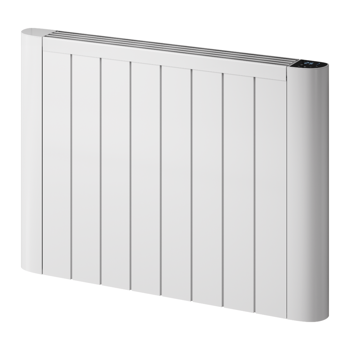 Serre White Electric Aluminium Radiator