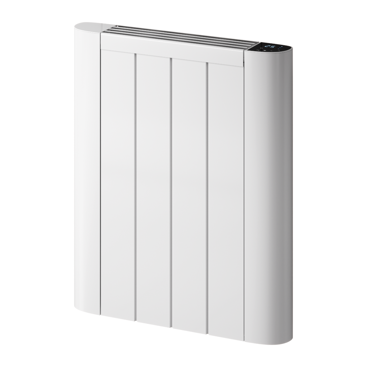 Serre White Electric Aluminium Radiator