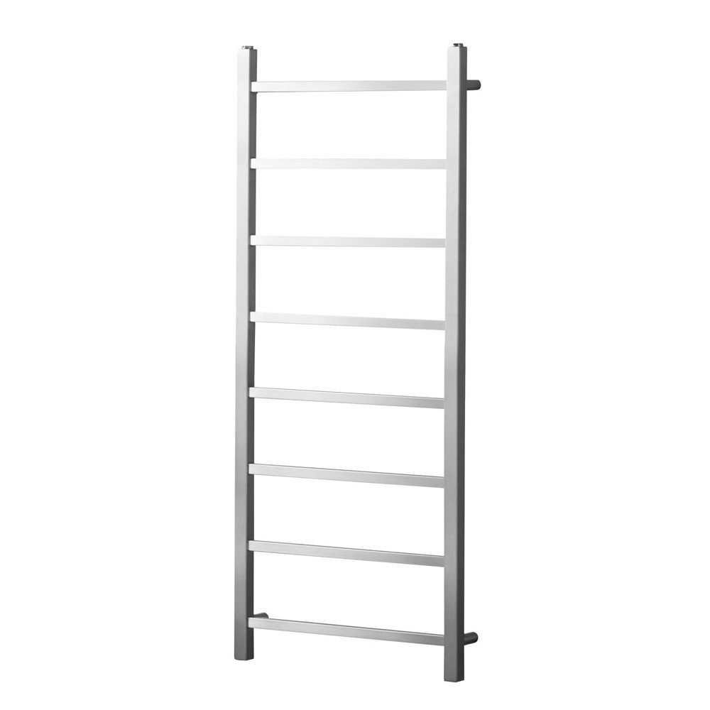 Tushingham Dry Electric Towel Rail - Brushed Stainless Steel