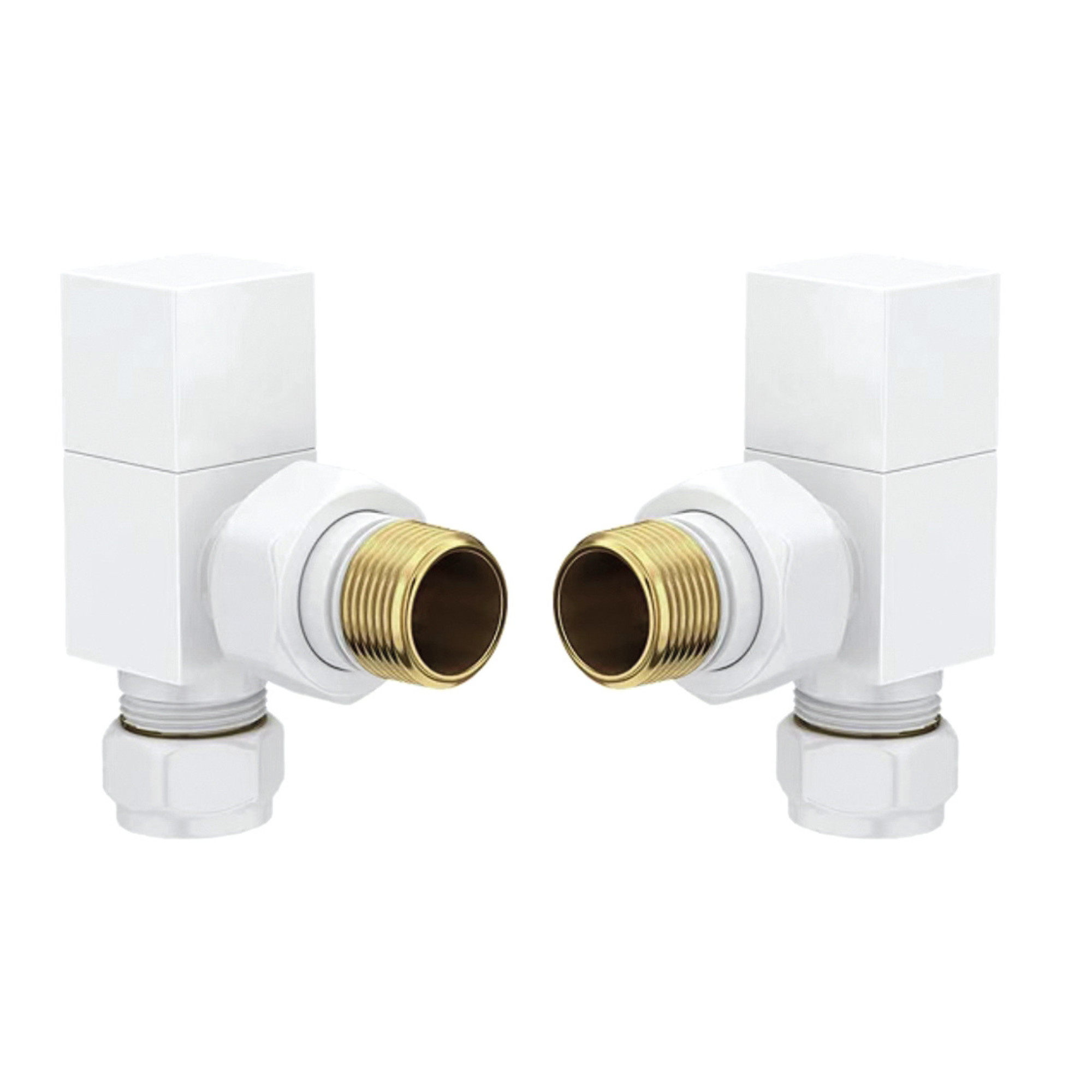 Angled Manual Valve Set- Square