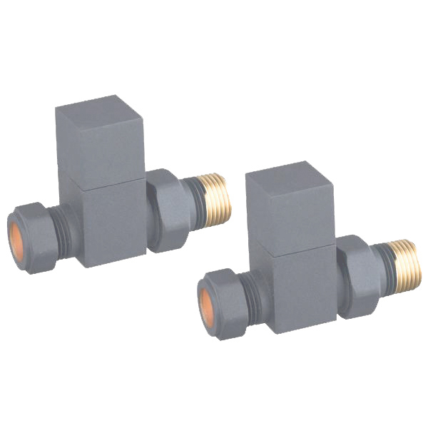 Straight Manual Valve Set- Square