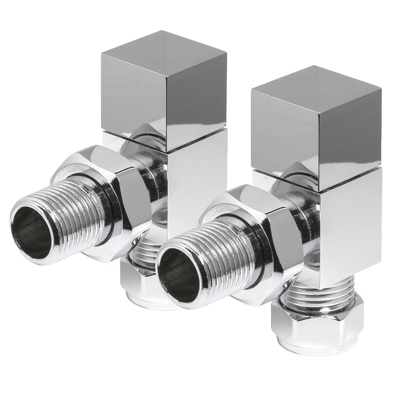 Angled Manual Valve Set- Square