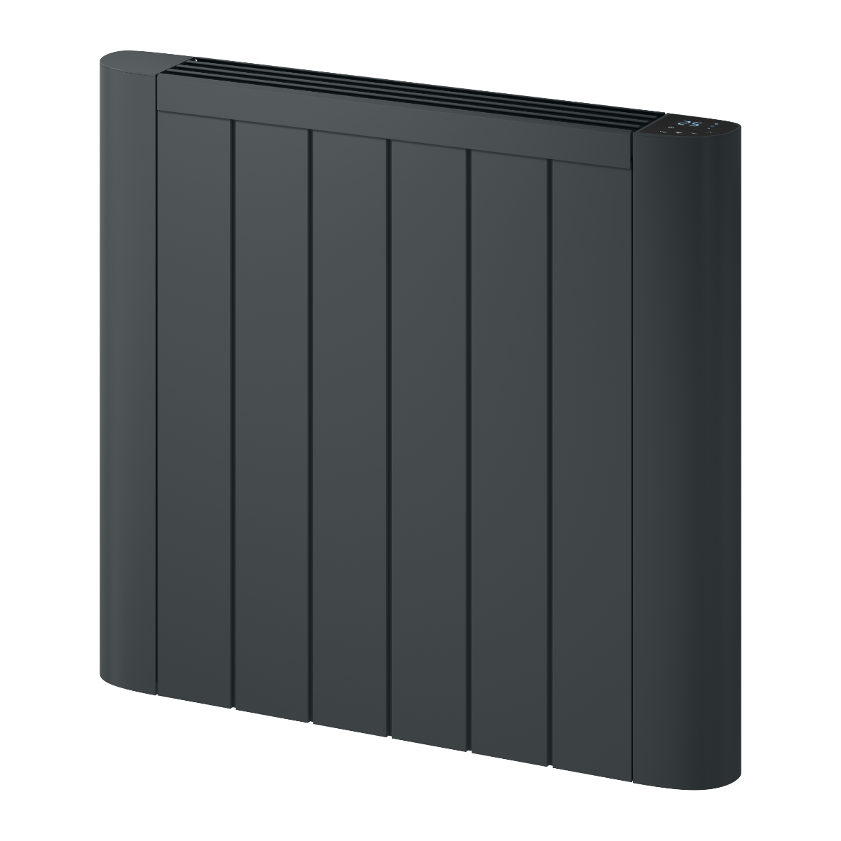 Serre Anthracite Electric Aluminium Radiator
