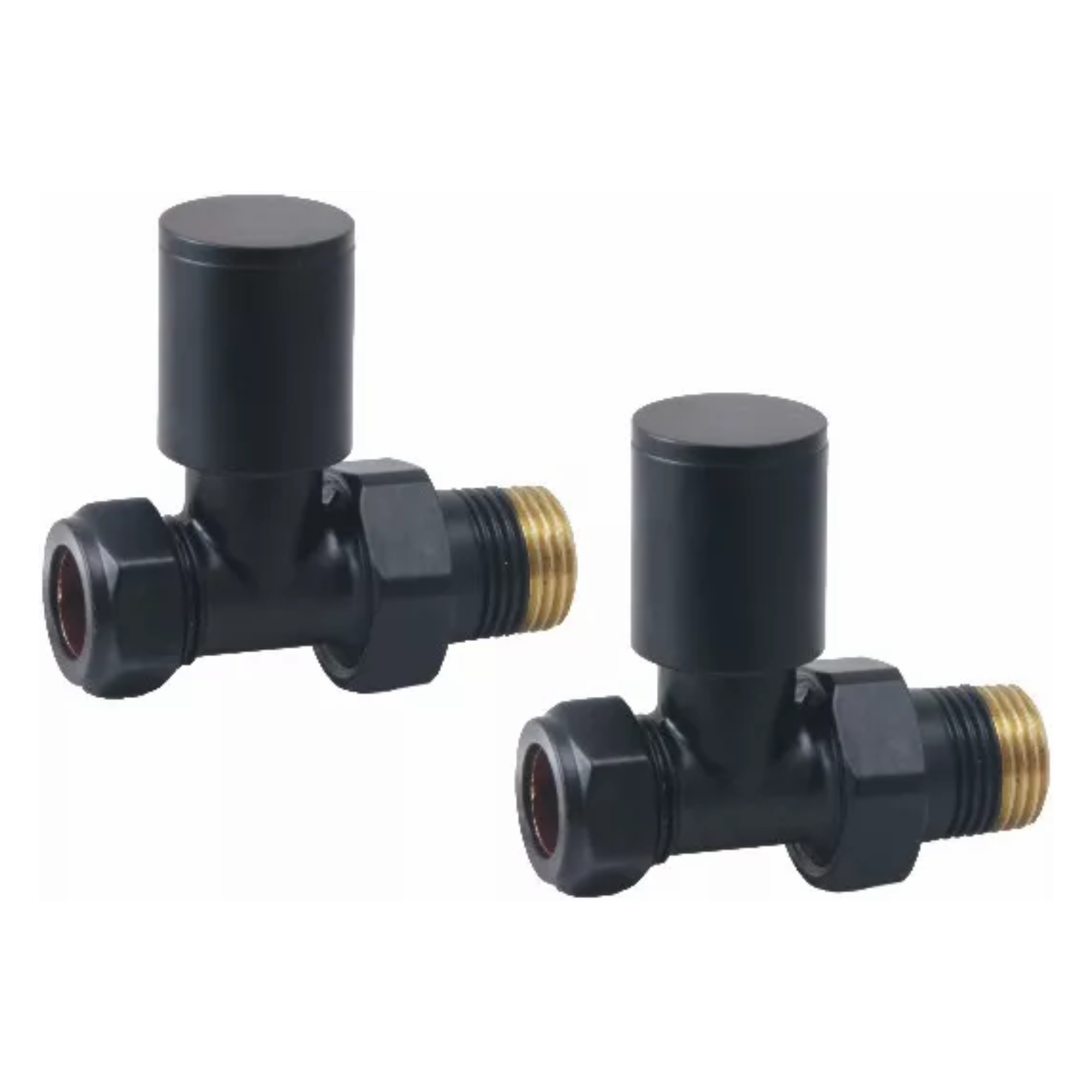 Straight Manual Valve Set- Round