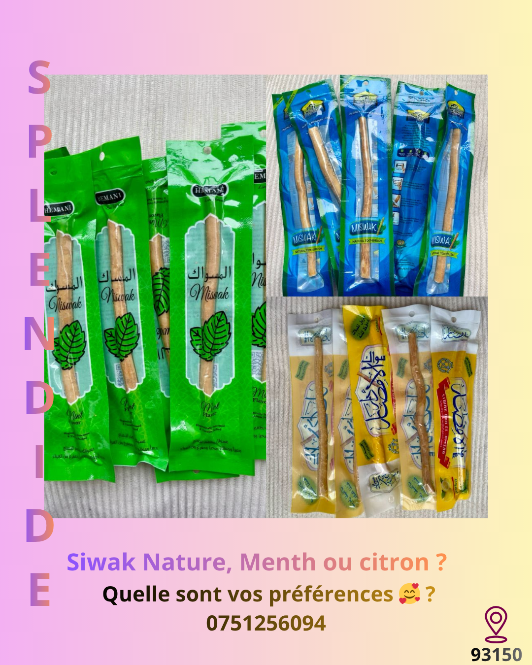 Siwak Saveur Citron 🍋