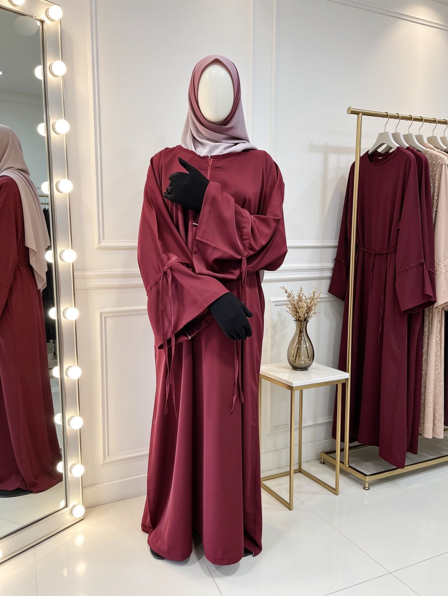 Abaya Camélia