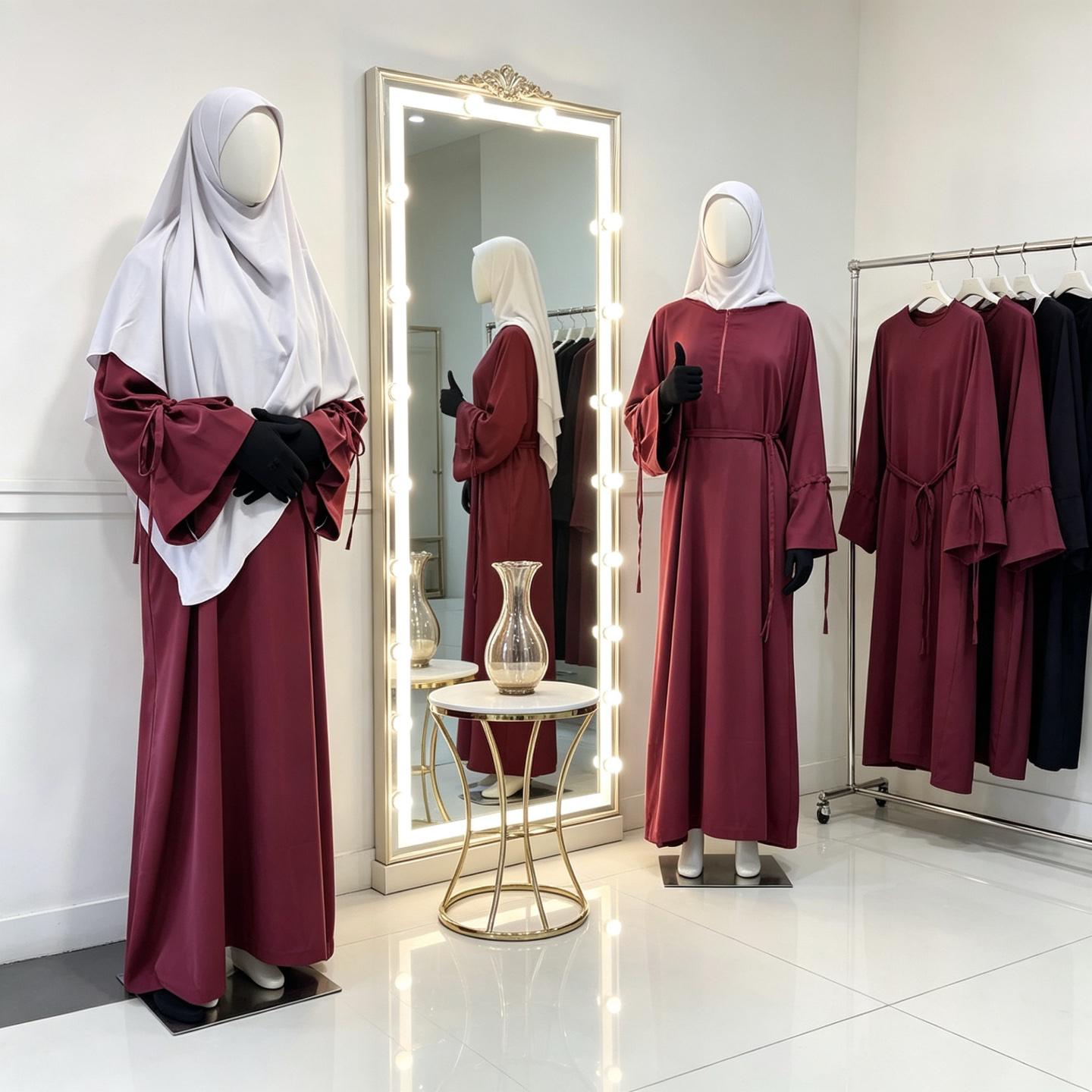 Abaya Camélia