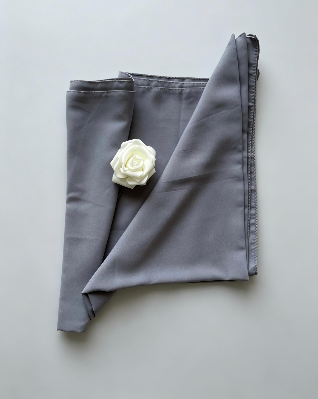 Hijab Soie de Médine - Gris Soft