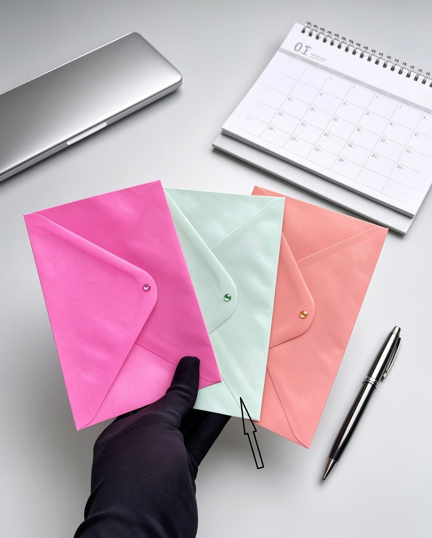 Enveloppes & Cartes de Souhaits Pastel 📩
