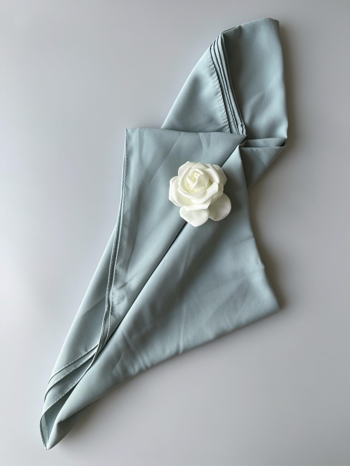 Hijab Soie de Médine - Vert Soyeux