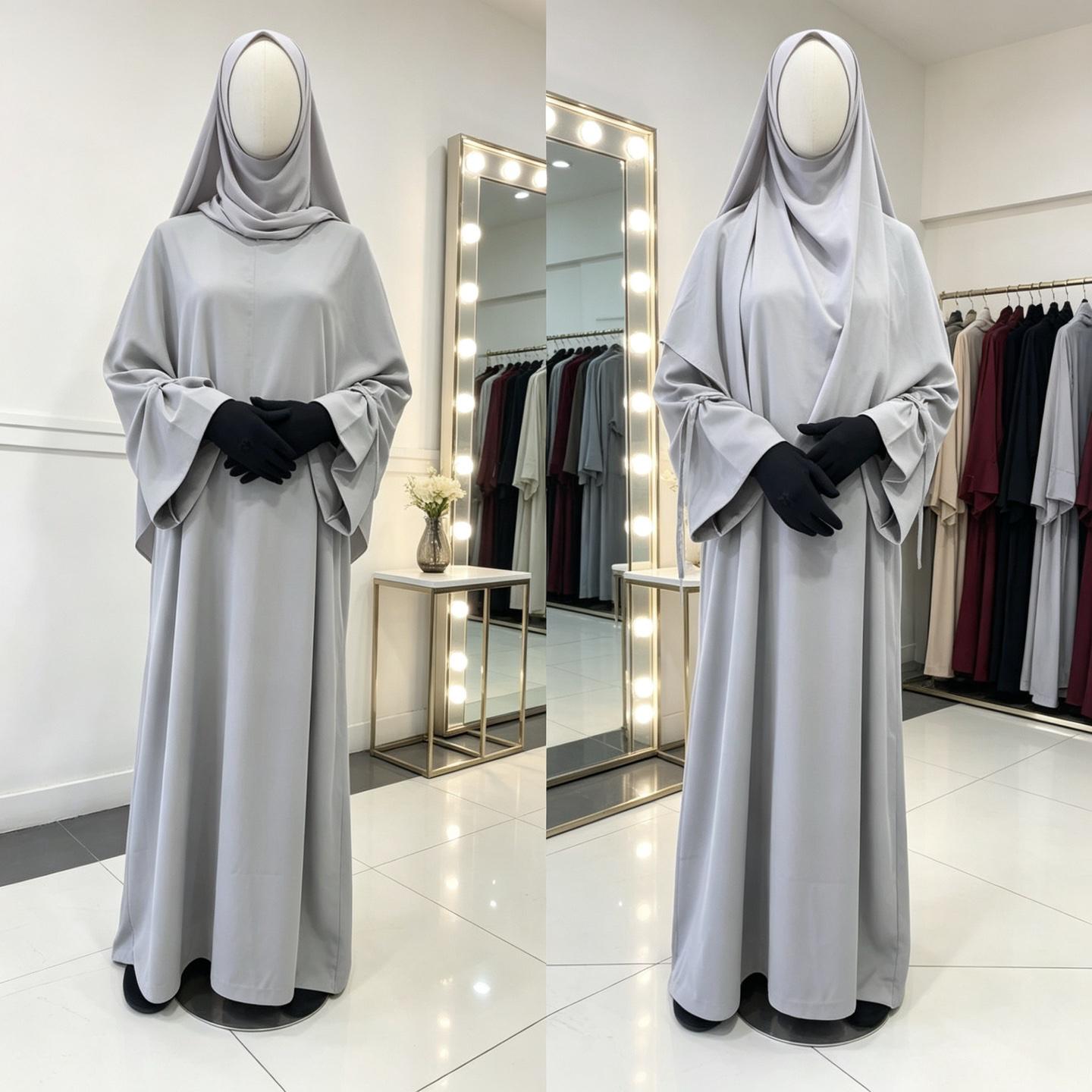 Abaya Camélia