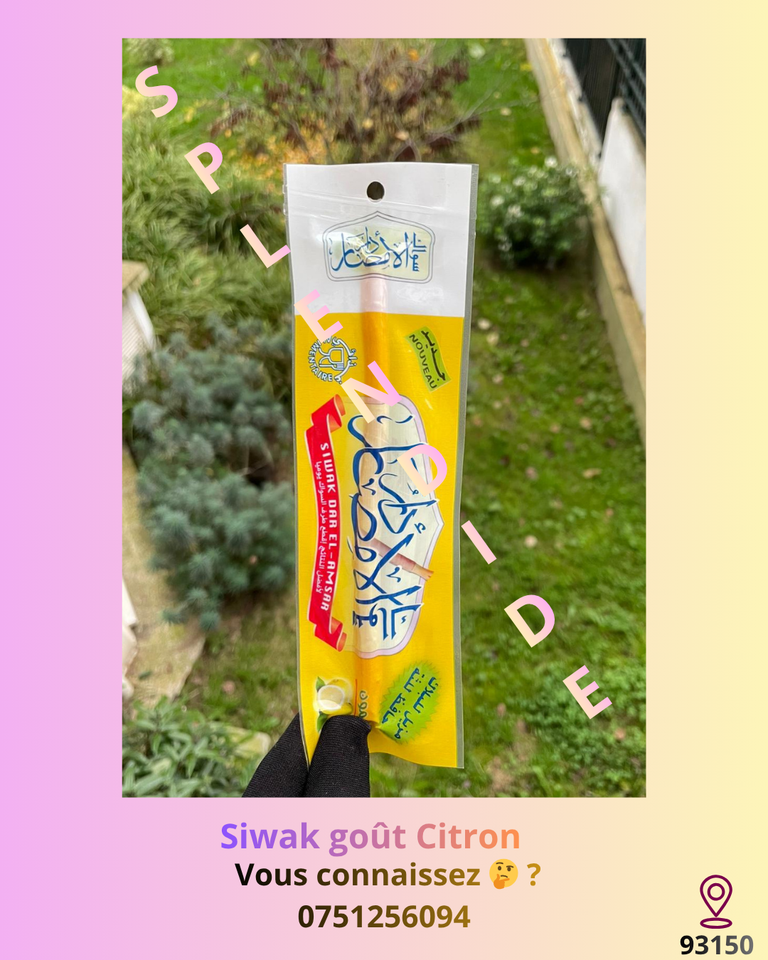 Siwak Saveur Citron 🍋