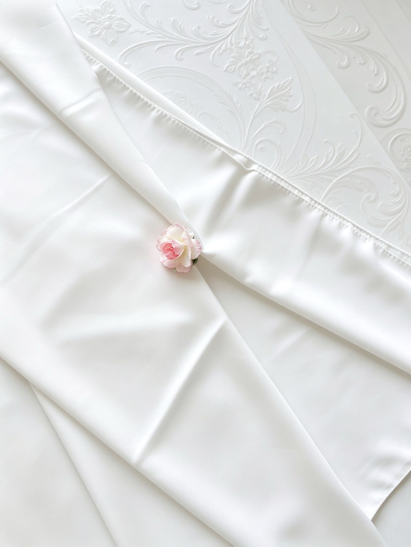 Hijab Soie de Médine - Blanc pur