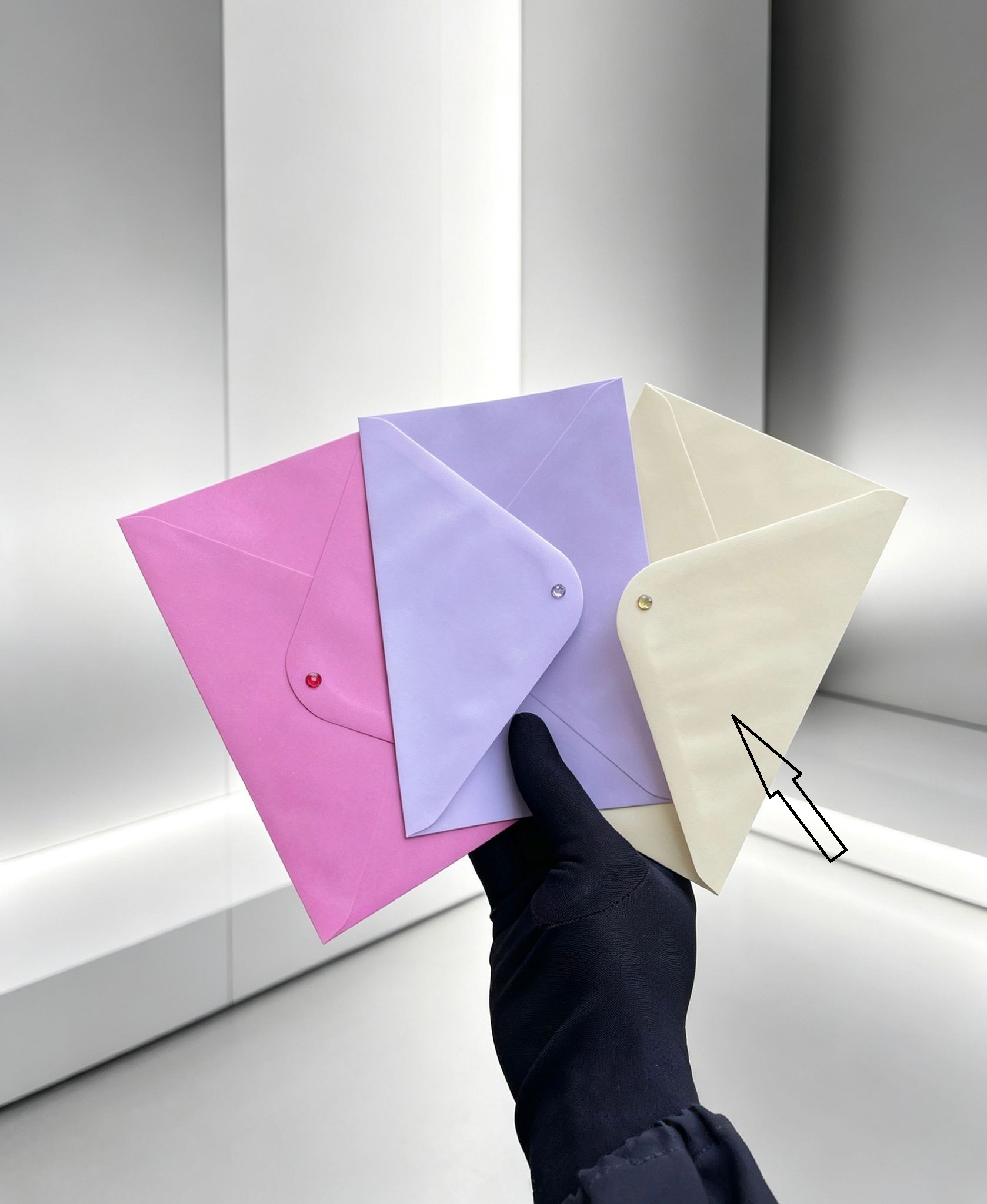 Enveloppes & Cartes de Souhaits Pastel 📩