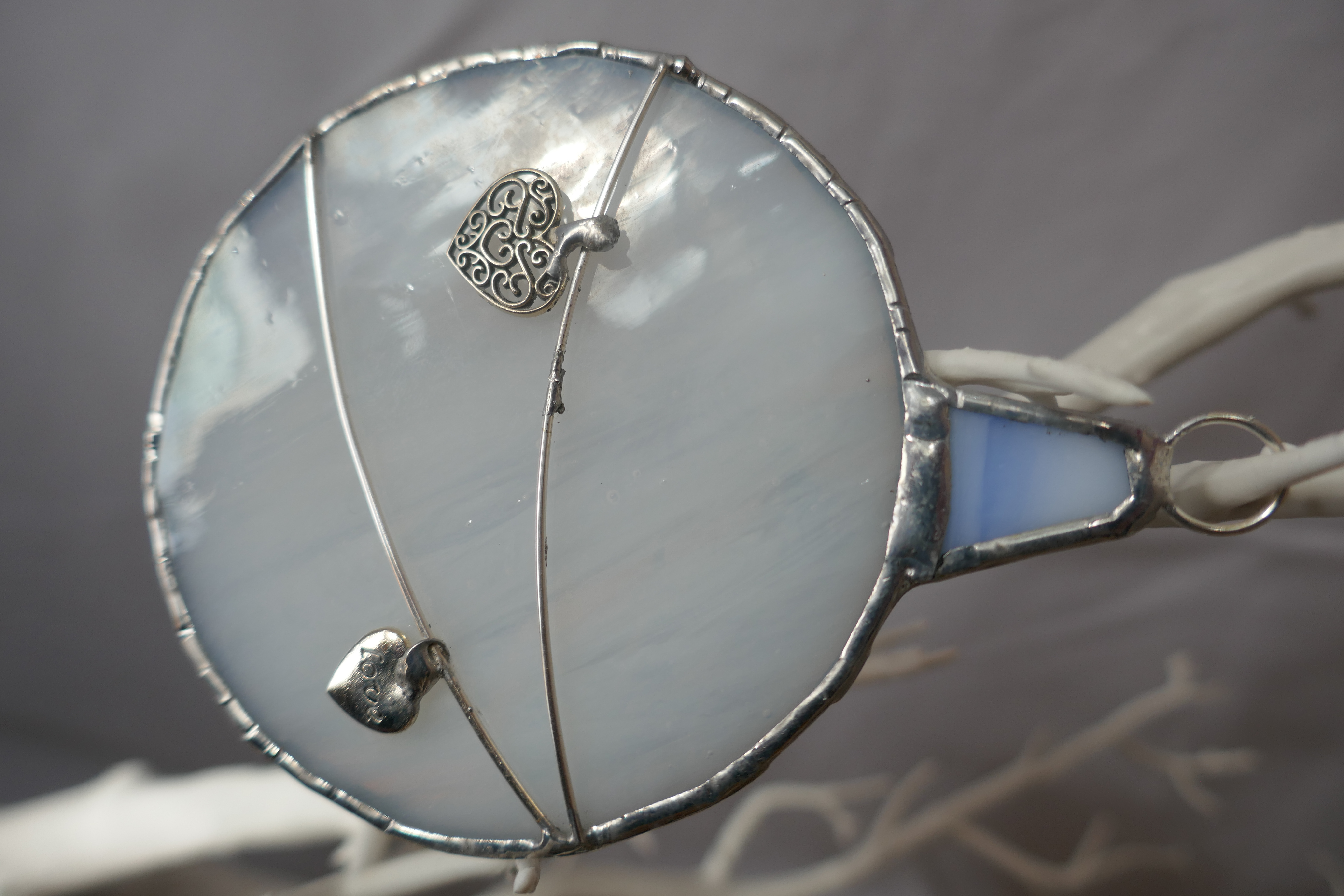 Handcrafted Stained Glass Christmas Ornament