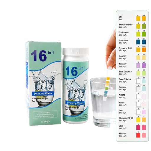 16 in 1 Water Test Stripes