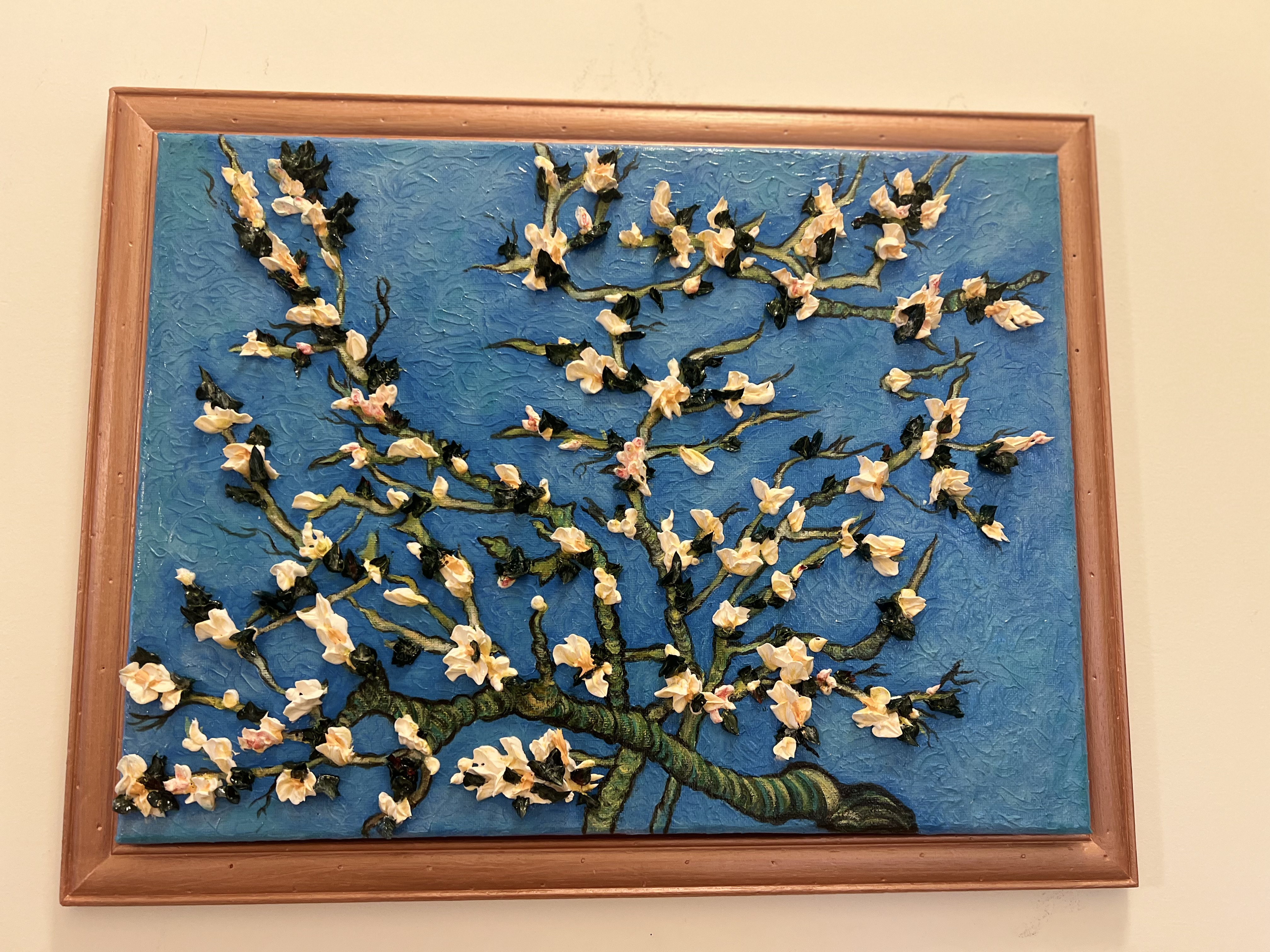 IL MIO RAMO DI MANDORLO IN FIORE