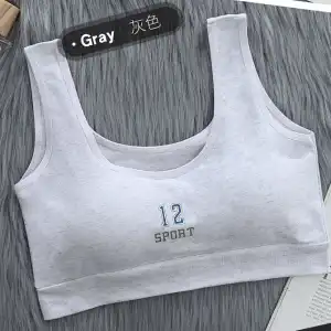 Gray Teens Bralette