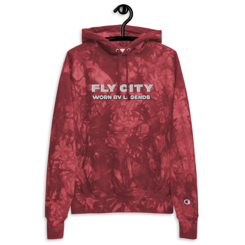 Unisex Champion tie-dye hoodie