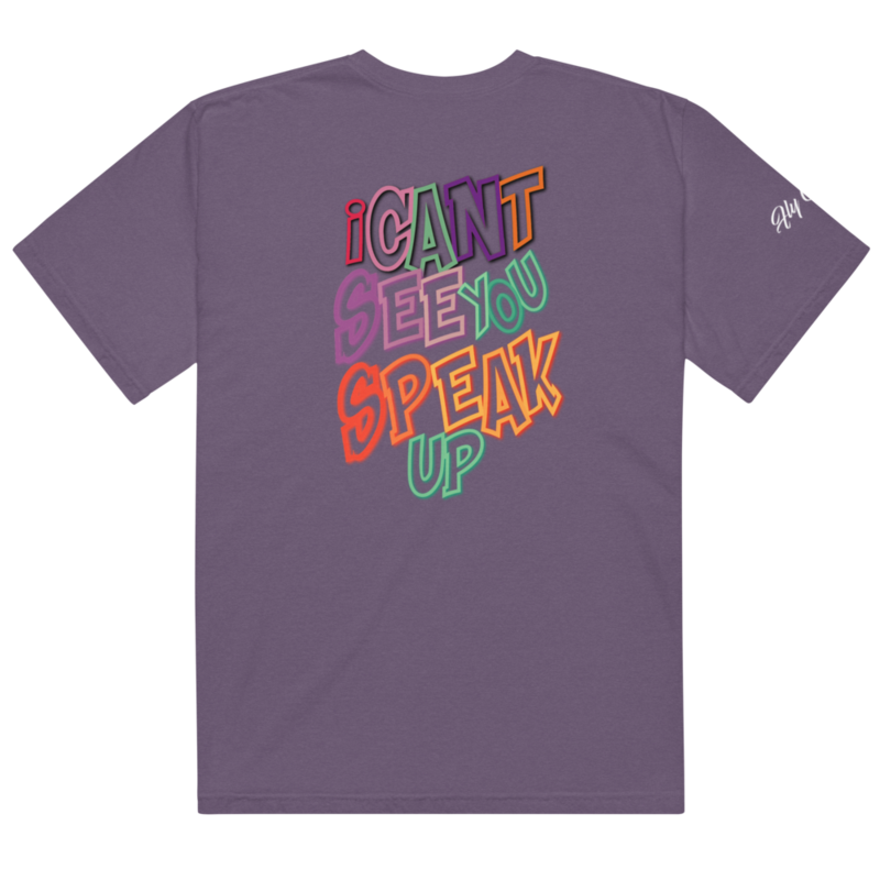 Unisex garment-dyed heavyweight t-shirt