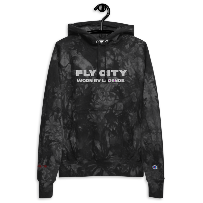 Unisex Champion tie-dye hoodie