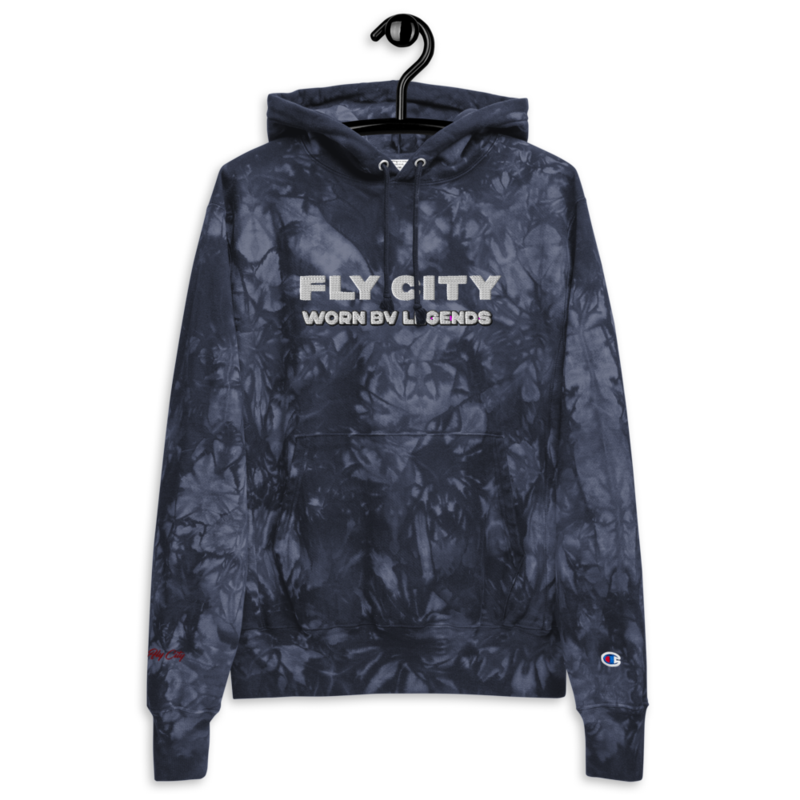 Unisex Champion tie-dye hoodie