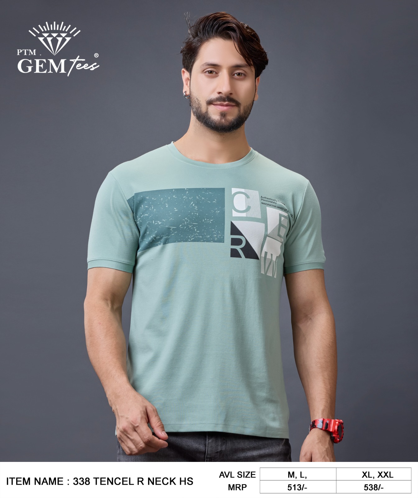 MEN  COTTON T SHIRTS