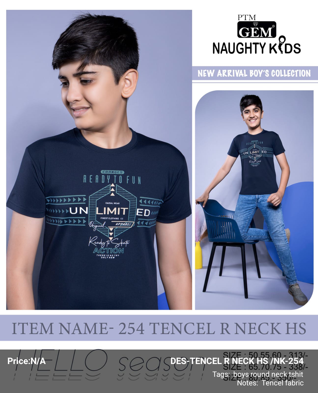 BOYS T SHIRTS