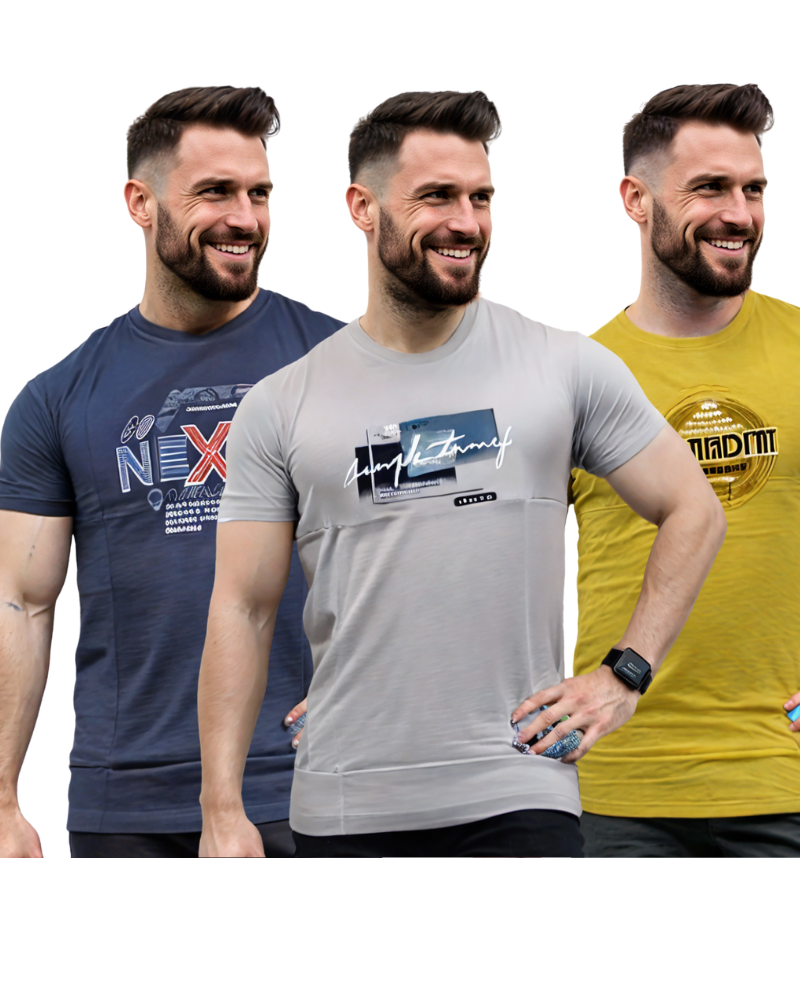 MEN  COTTON T SHIRTS