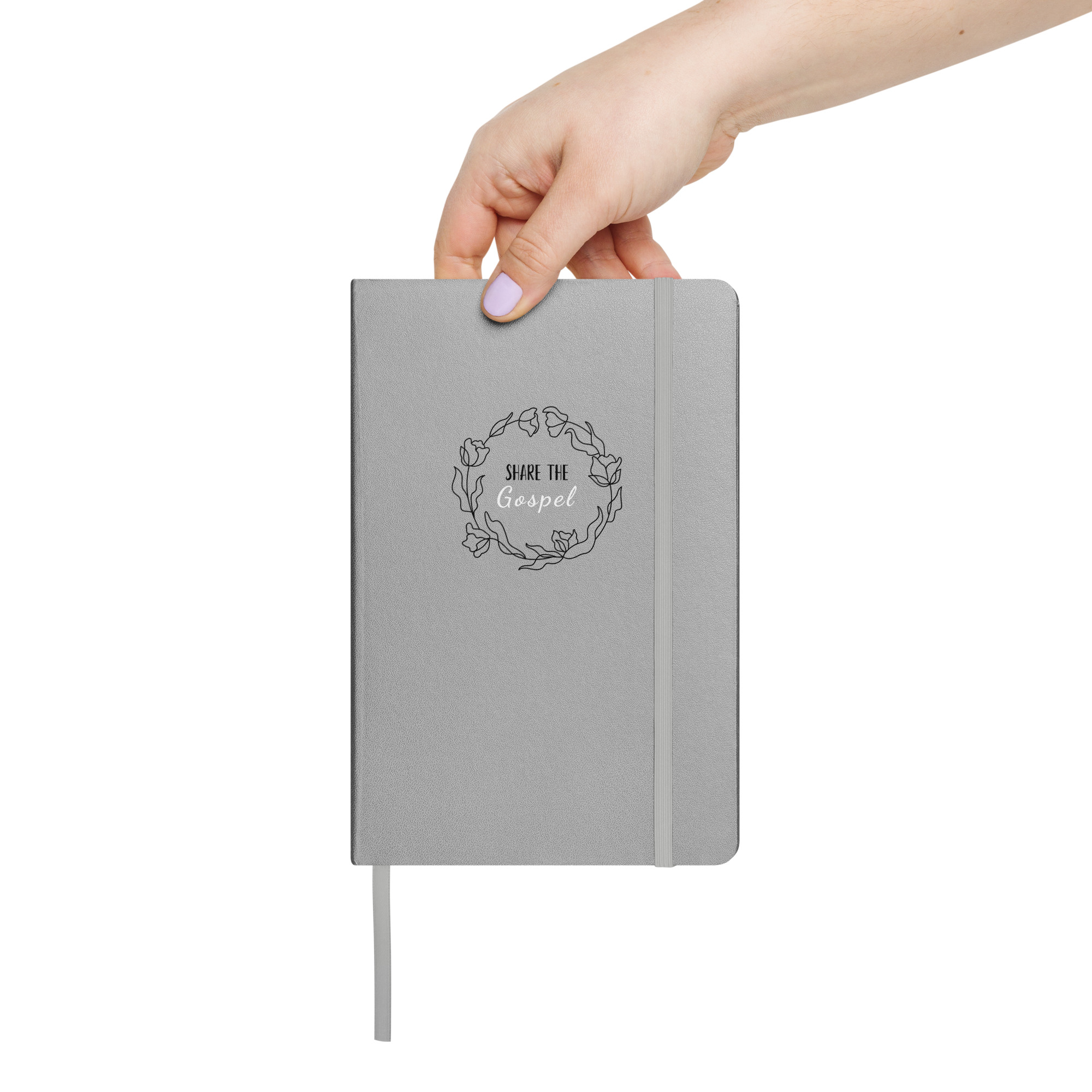 Hardcover bound notebook