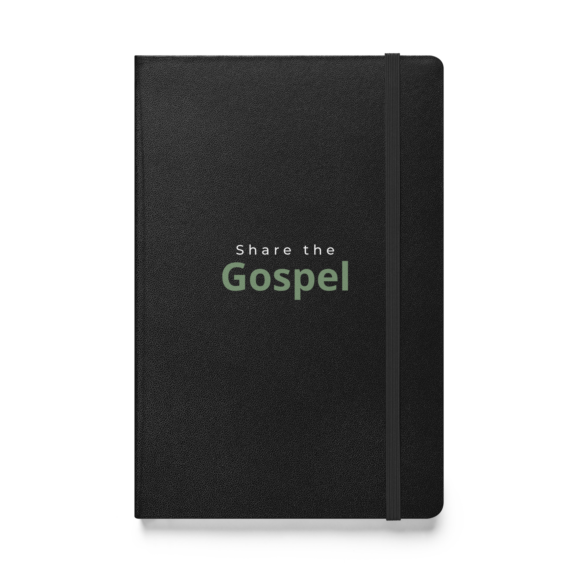Hardcover bound notebook