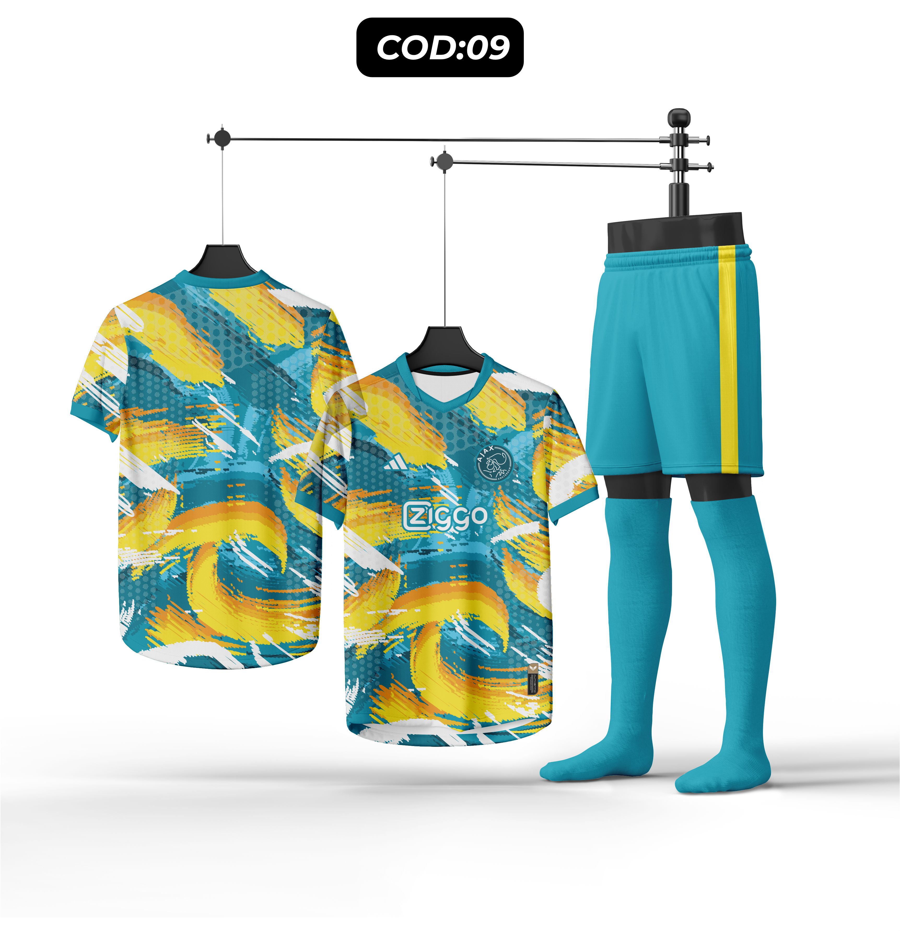 Conjunto de uniforme de futebol personalizado
